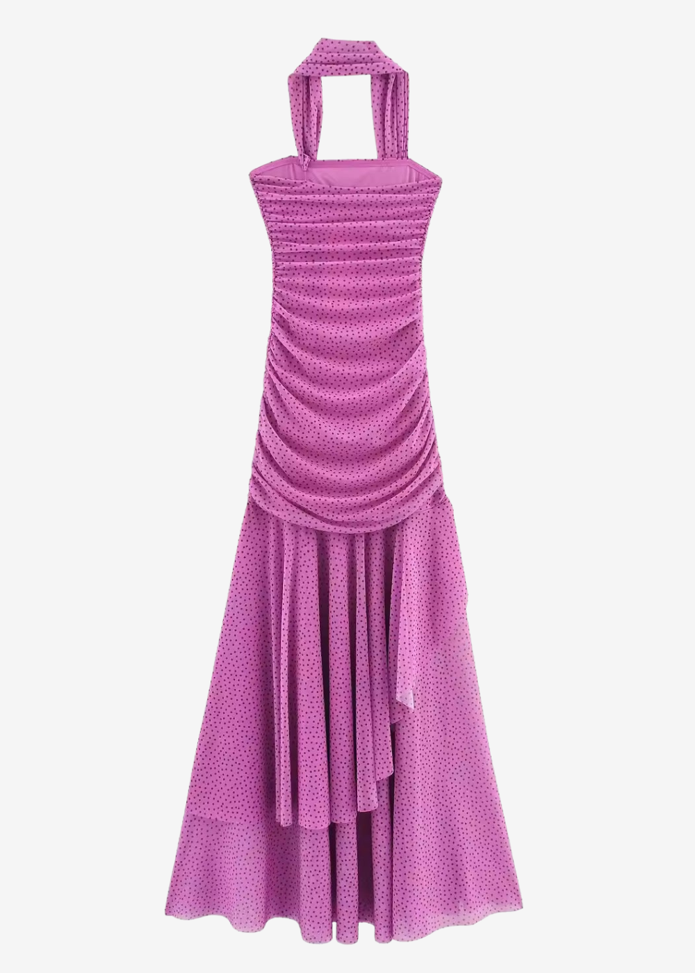 Carmen | Vestido Mujer Elegante de Lunares para Fiesta y Ocasiones Especiales