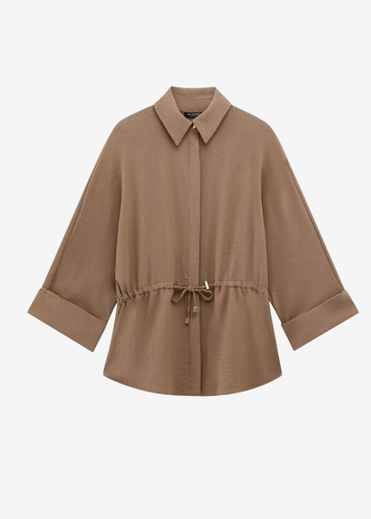 Eva| Elegante conjunto para mujer con camisa y pantalón ancho