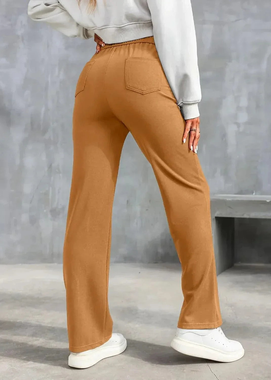 Elvira | Pantalones Mujer Elegantes de Cintura Alta para un Look Sofisticado