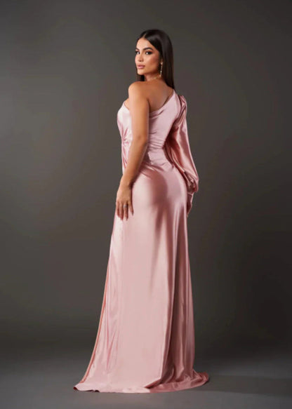 Clara | Vestido De Fiesta Elegante Asimétrico Para Invitadas De Boda 3