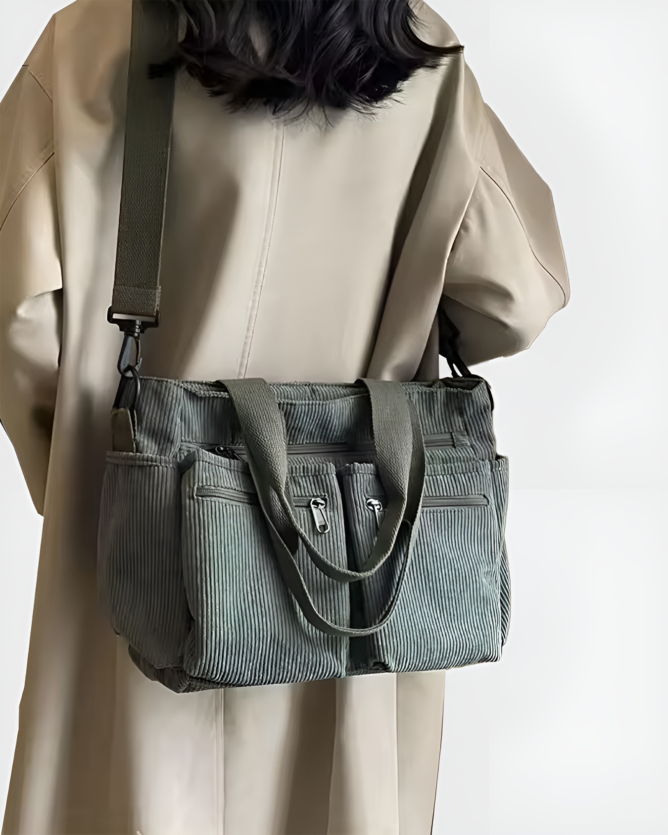 Lucas | Bolsa de Tela Minimalista Urban para Uso Diario y Compras 1