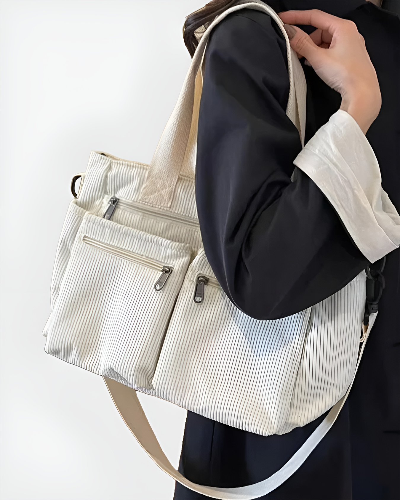Lucas | Bolsa de Tela Minimalista Urban para Uso Diario y Compras 6