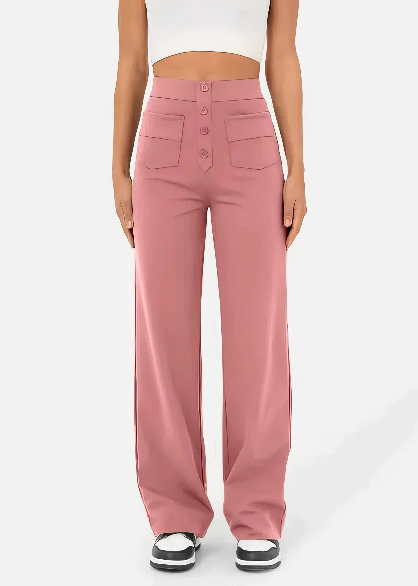 Lucía | Pantalones Mujer Elegantes de Cintura Alta para un Look Sofisticado 5