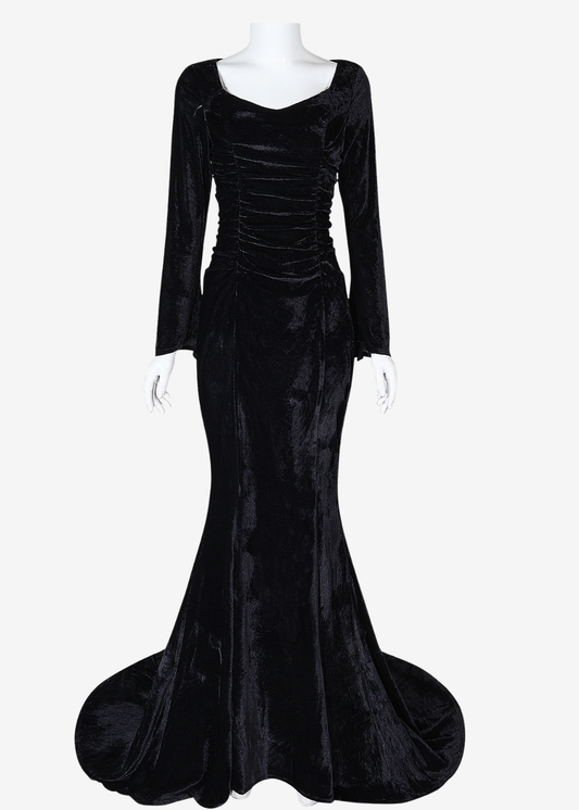 Sofía | Vestido Gótico Steampunk Elegante para Eventos Nocturnos 0