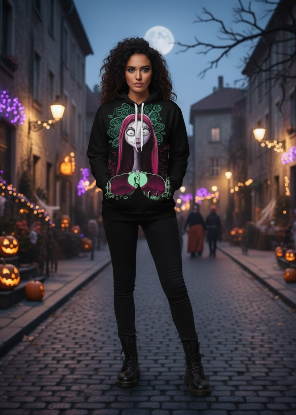 Sudadera Unisex de Anime y Dibujos – Ideal para Halloween y Uso Diario