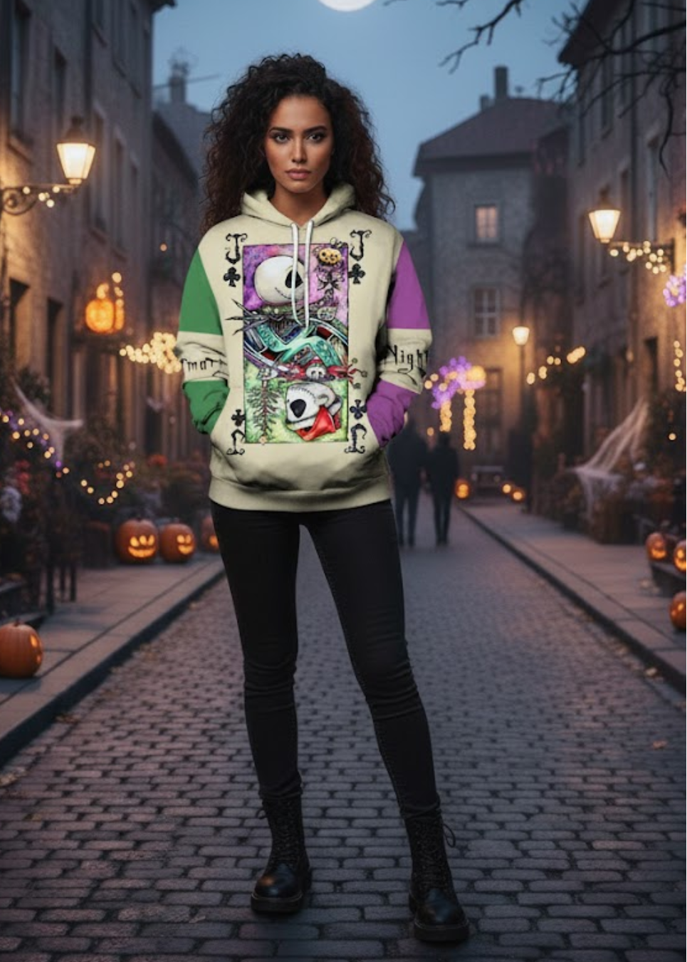 Sudadera Unisex de Anime y Dibujos – Ideal para Halloween y Uso Diario