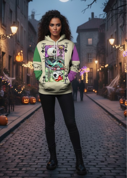 Sudadera Unisex de Anime y Dibujos – Ideal para Halloween y Uso Diario