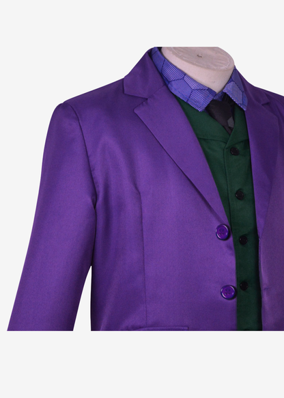 Disfraz de Joker para Hombre – Traje de Cosplay de la Película Joker: Folie à Deux para Carnaval y Fiestas