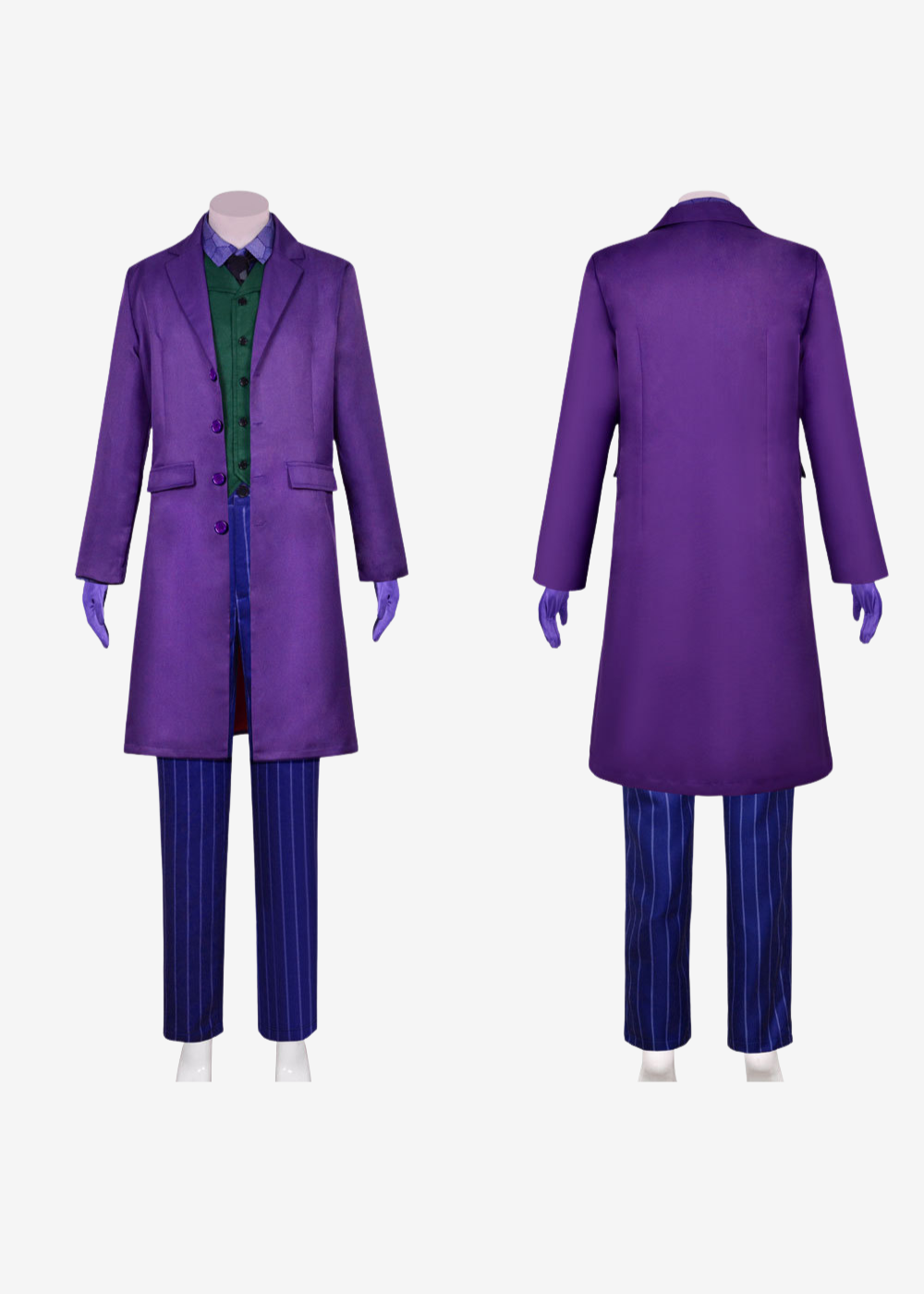 Disfraz de Joker para Hombre – Traje de Cosplay de la Película Joker: Folie à Deux para Carnaval y Fiestas