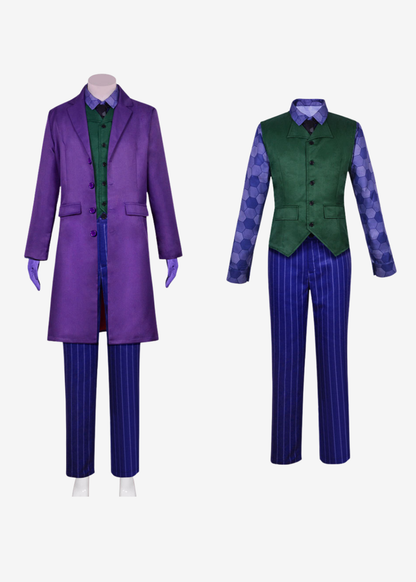 Disfraz de Joker para Hombre – Traje de Cosplay de la Película Joker: Folie à Deux para Carnaval y Fiestas