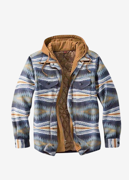 Bruno | Elegante Chaqueta de Hombre Acolchada con Patrón Clásico