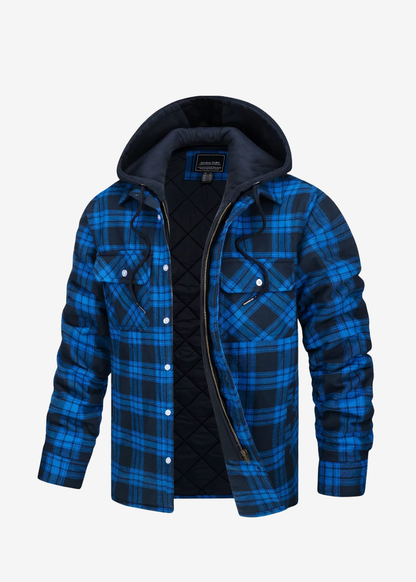 Bruno | Elegante Chaqueta de Hombre Acolchada con Patrón Clásico