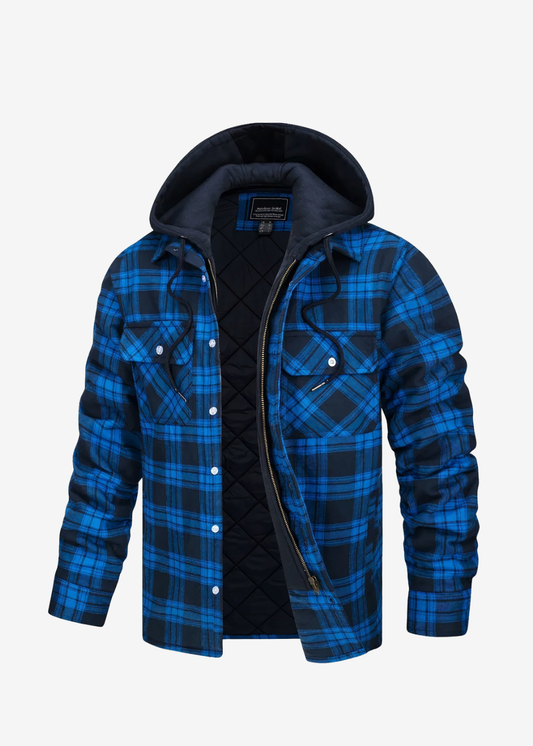 Bruno | Elegante Chaqueta de Hombre Acolchada con Patrón Clásico