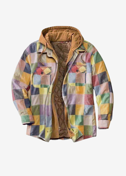 Bruno | Elegante Chaqueta de Hombre Acolchada con Patrón Clásico