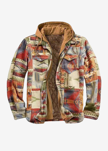 Bruno | Elegante Chaqueta de Hombre Acolchada con Patrón Clásico