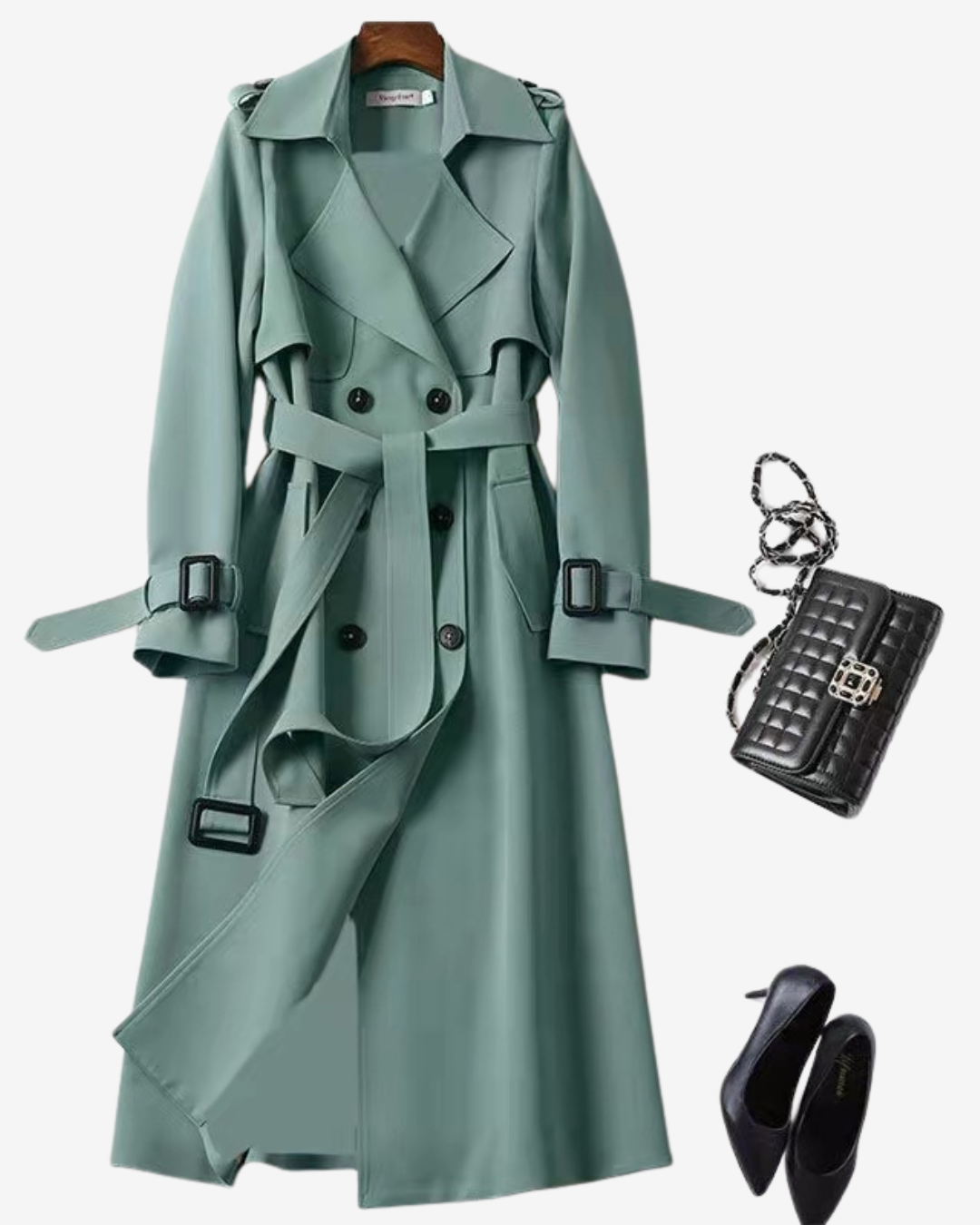 Belma | Elegante Gabardina Mujer Ideal Para Cualquier Ocasión