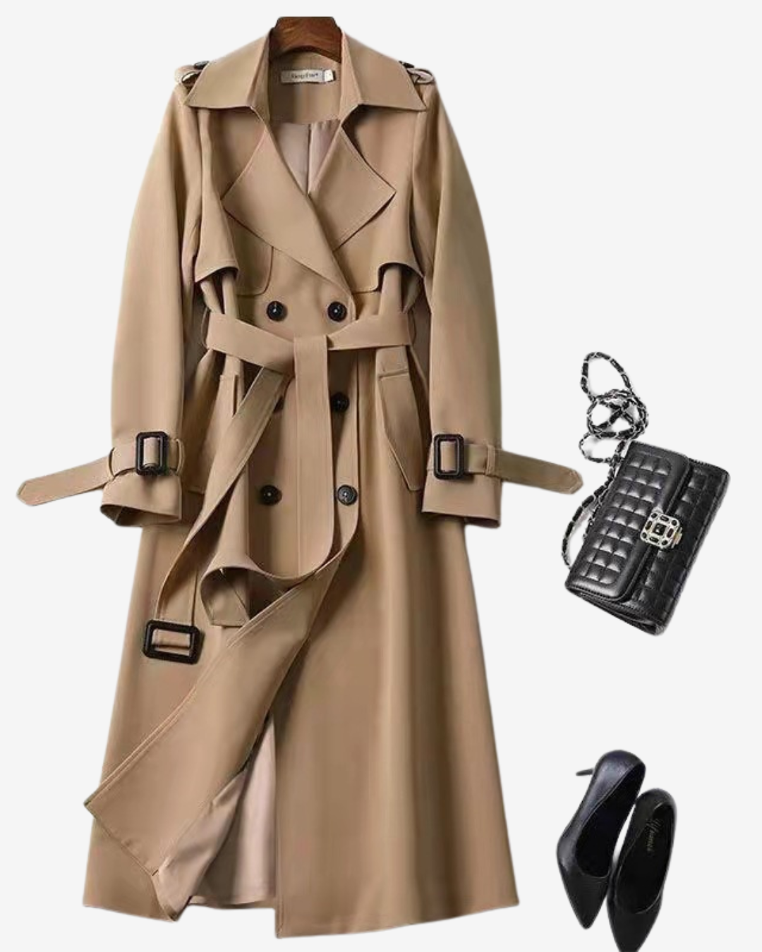 Belma | Elegante Gabardina Mujer Ideal Para Cualquier Ocasión