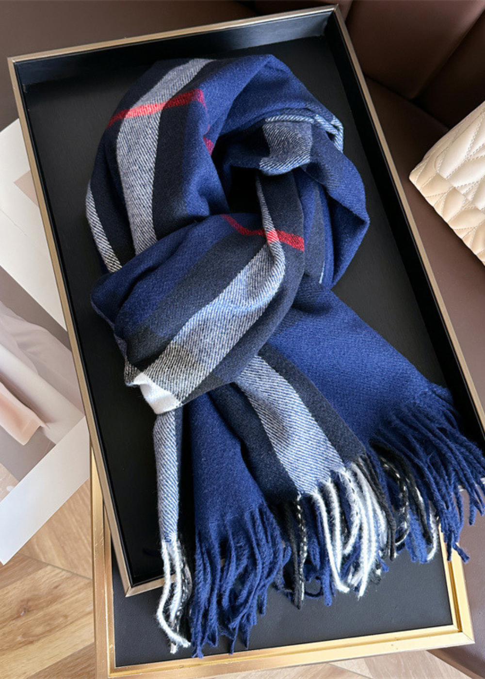 Carmen | Bufanda Elegante de Punto para Mujer Ideal para Otoño e Invierno